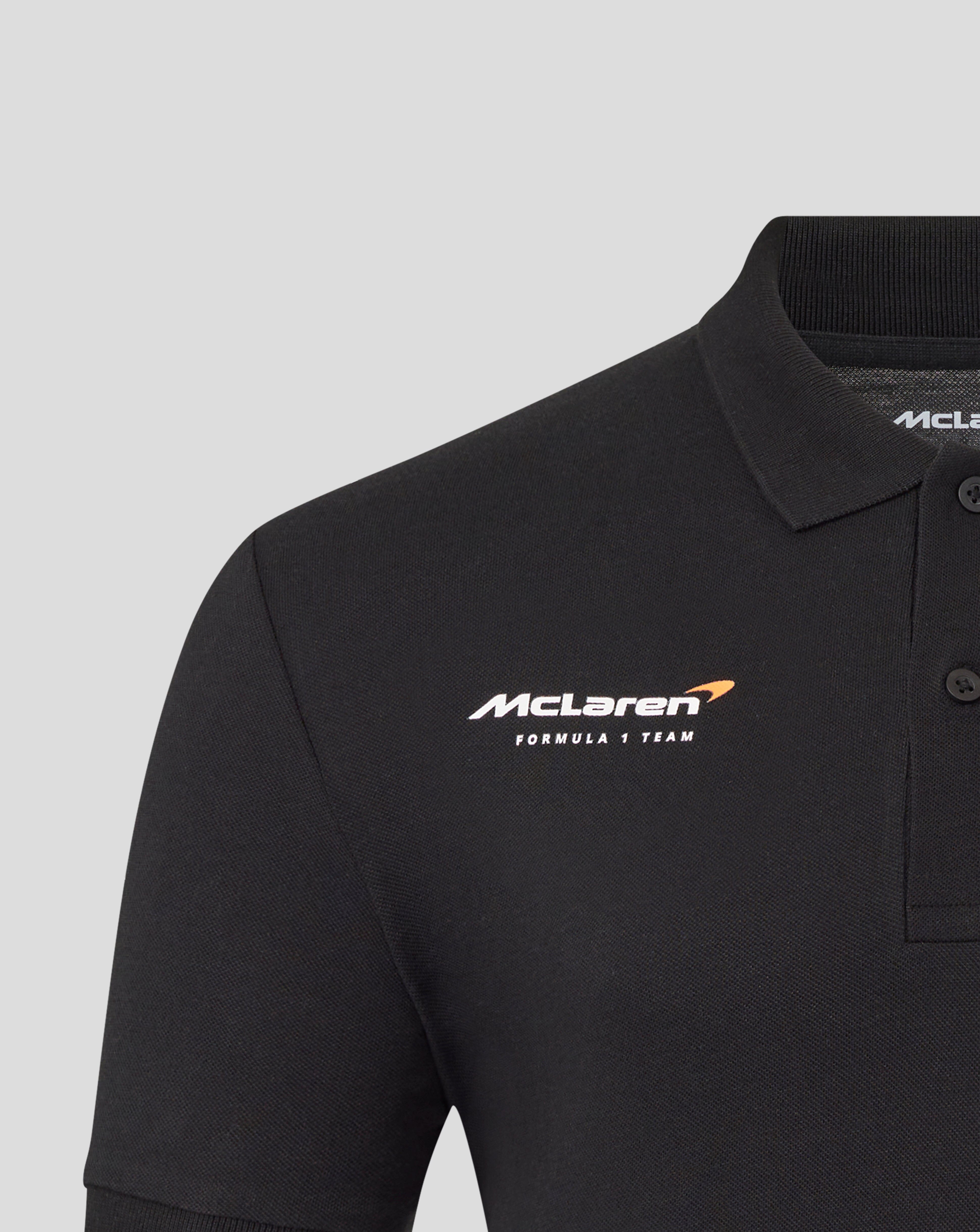 McLaren F1 Lando Norris Silverstone Drivers Polo - Black Polos McLaren-Castore 