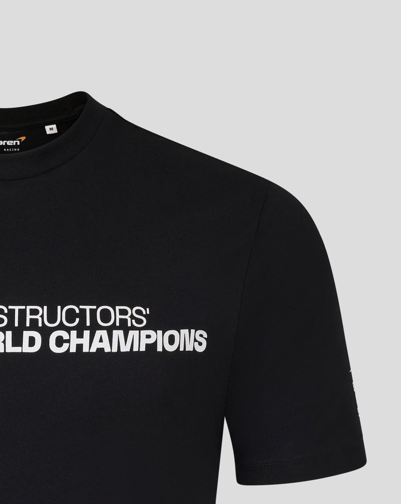 McLaren F1 2025 Constructors' Championship T-Shirt - Black T-shirts McLaren-Castore 