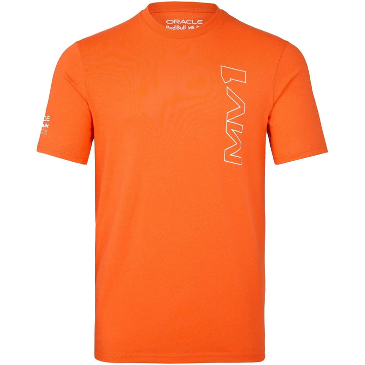 Red Bull Racing F1 Kids Max Verstappen Driver T-Shirt - Exotic Orange T-shirts Red Bull Racing 