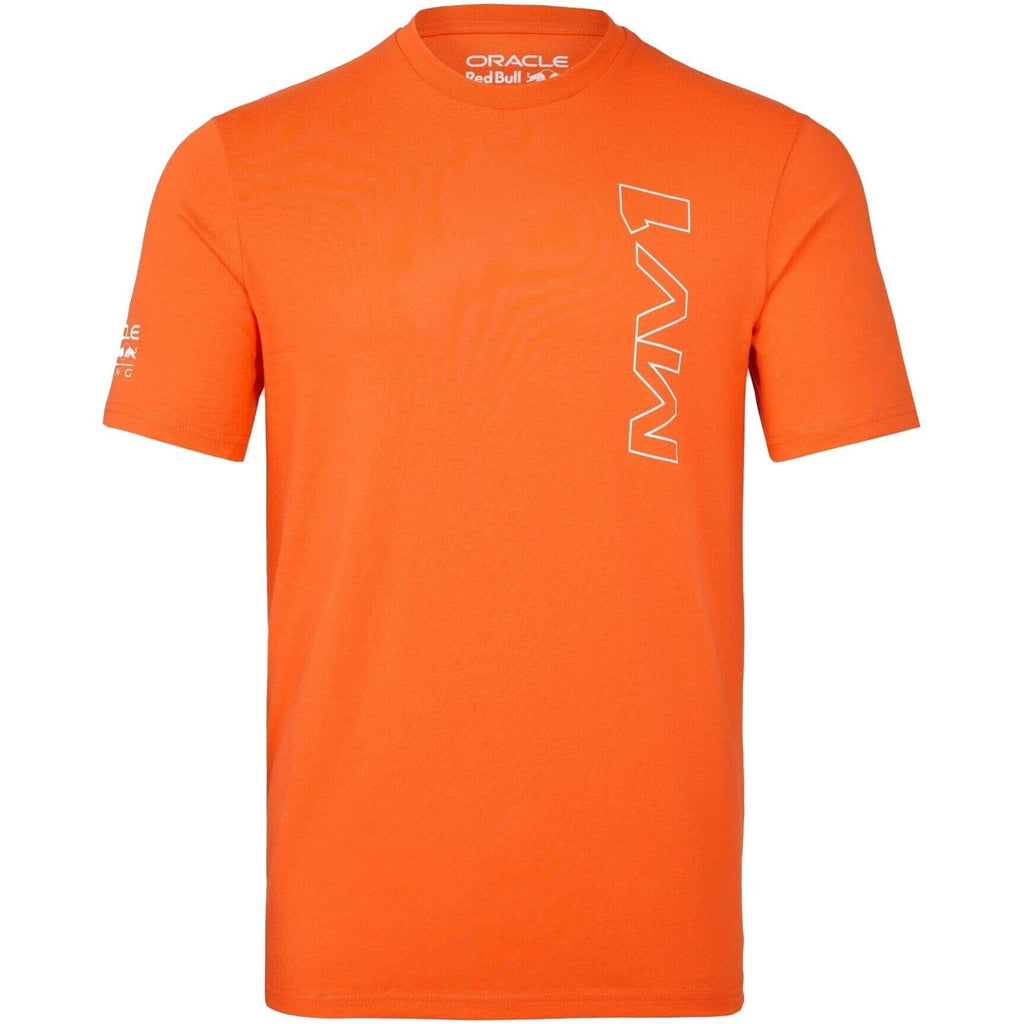 Red Bull Racing F1 Kids Max Verstappen Driver T-Shirt - Exotic Orange T-shirts Red Bull Racing 