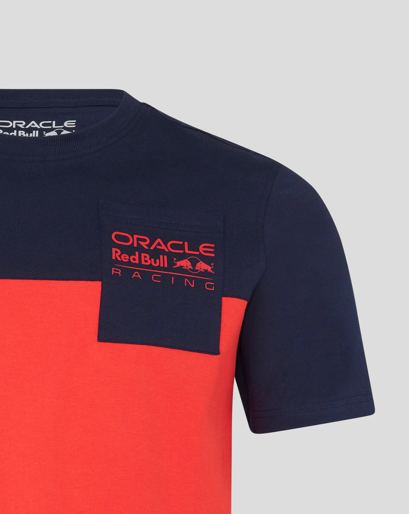 Red Bull Racing F1 Color Block T-Shirt - Navy T-shirts Red Bull Racing 