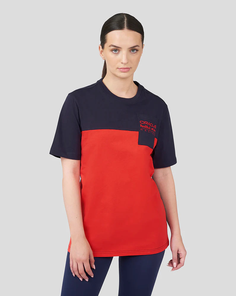 Red Bull Racing F1 Color Block T-Shirt - Navy T-shirts Red Bull Racing 