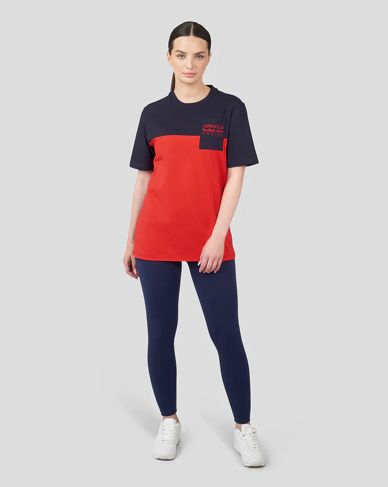 Red Bull Racing F1 Color Block T-Shirt - Navy T-shirts Red Bull Racing 