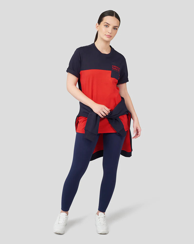 Red Bull Racing F1 Color Block T-Shirt - Navy T-shirts Red Bull Racing 