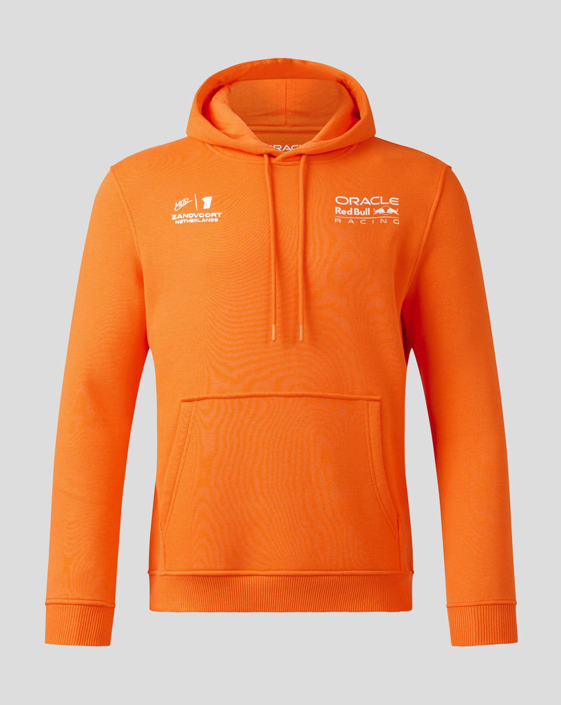 Red Bull Racing F1 Max Verstappen Special Edition Zandvoort Netherlands Hoodie - Orange Hoodies Red Bull Racing 
