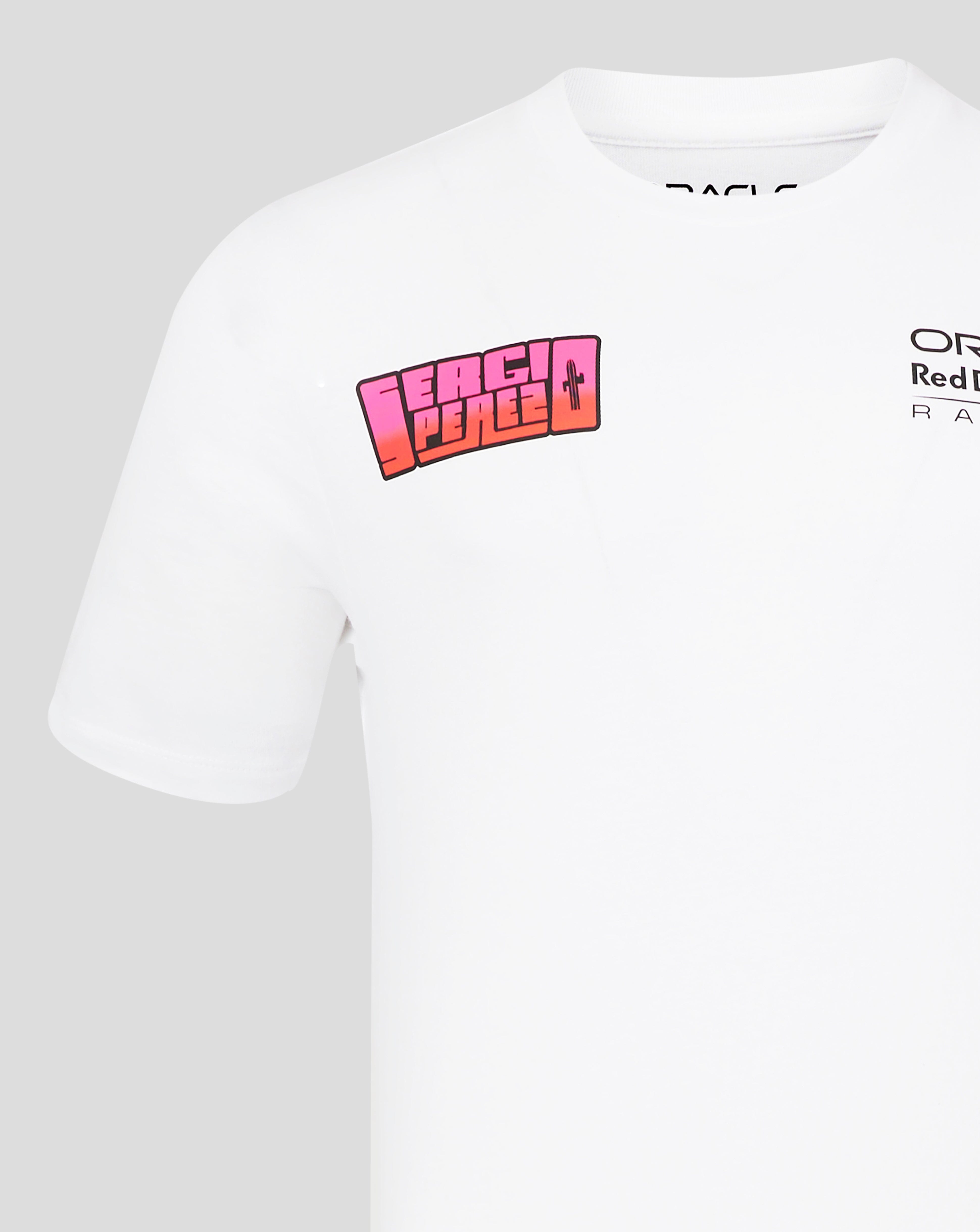 Red Bull Racing F1 Sergio "Checo" Perez Special Edition Mexico GP T-Shirt -White T-shirts Red Bull Racing 