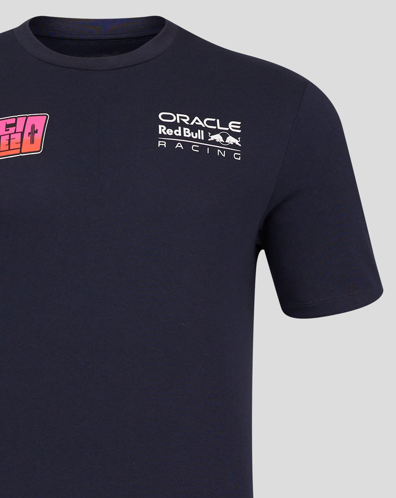 Red Bull Racing F1 Sergio "Checo" Perez Special Edition Mexico GP T-Shirt -Navy T-shirts Red Bull Racing 
