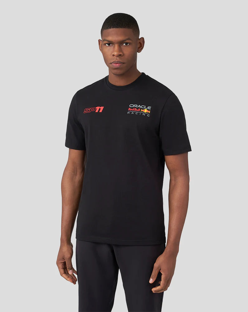 Red Bull Racing F1 Sergio "Checo" Perez SP11 T-Shirt - Black T-shirts Red Bull Racing 
