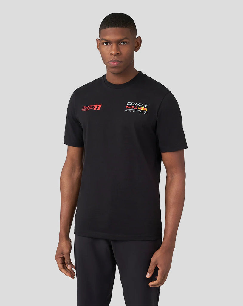 Red Bull Racing F1 Sergio "Checo" Perez SP11 T-Shirt - Black T-shirts Red Bull Racing 
