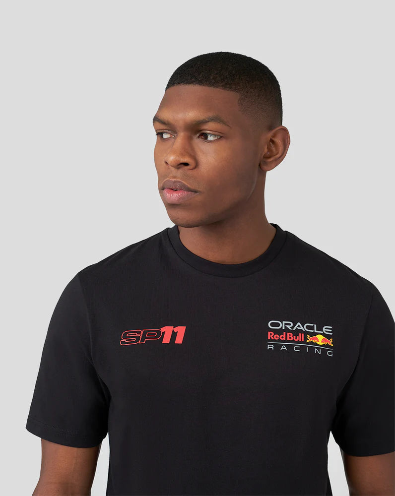 Red Bull Racing F1 Sergio "Checo" Perez SP11 T-Shirt - Black T-shirts Red Bull Racing 