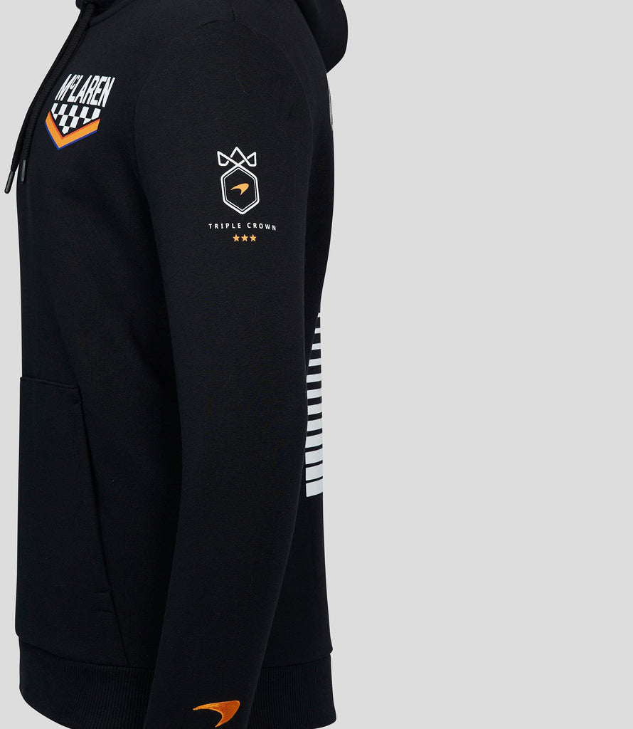 McLaren Racing F1 Special Edition Monaco GP Triple Crown Hoodie - Black Hoodies McLaren-Castore 