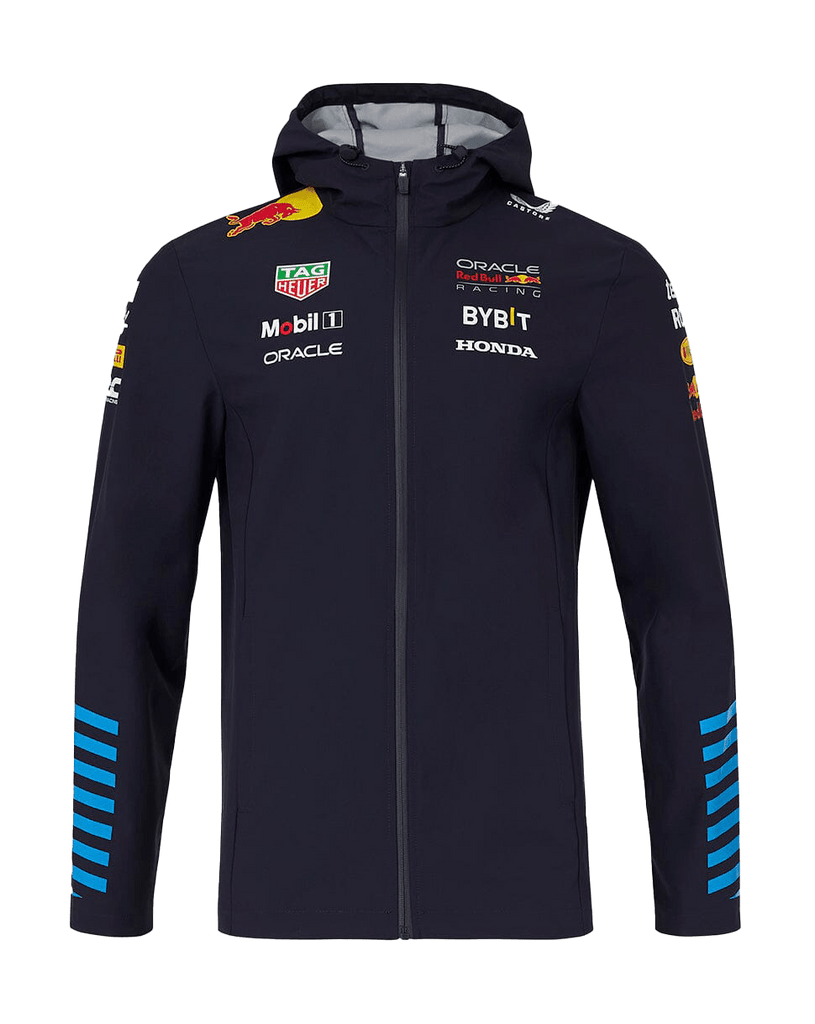 Red Bull Racing F1 2024 Team Rain Jacket- Navy Jackets Red Bull Racing 