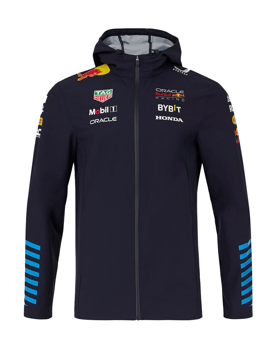 Red Bull Racing F1 Team Rain Jacket- Navy