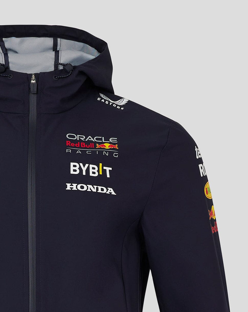 Red Bull Racing F1 2024 Team Rain Jacket- Navy Jackets Red Bull Racing 