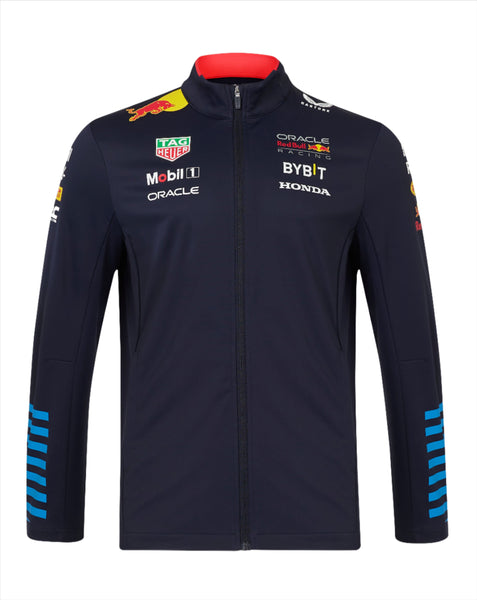 Red Bull Racing F1 2024 Team Softshell Jacket- Navy - Main Image