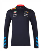 Red Bull Racing F1 2024 Team 1/4 Zip Mid Layer - Navy Jackets Red Bull Racing 