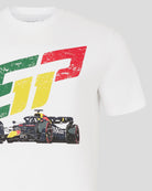 Red Bull Racing F1 Sergio "Checo" Perez Race Car T-Shirt - White/Navy T-shirts Red Bull Racing 