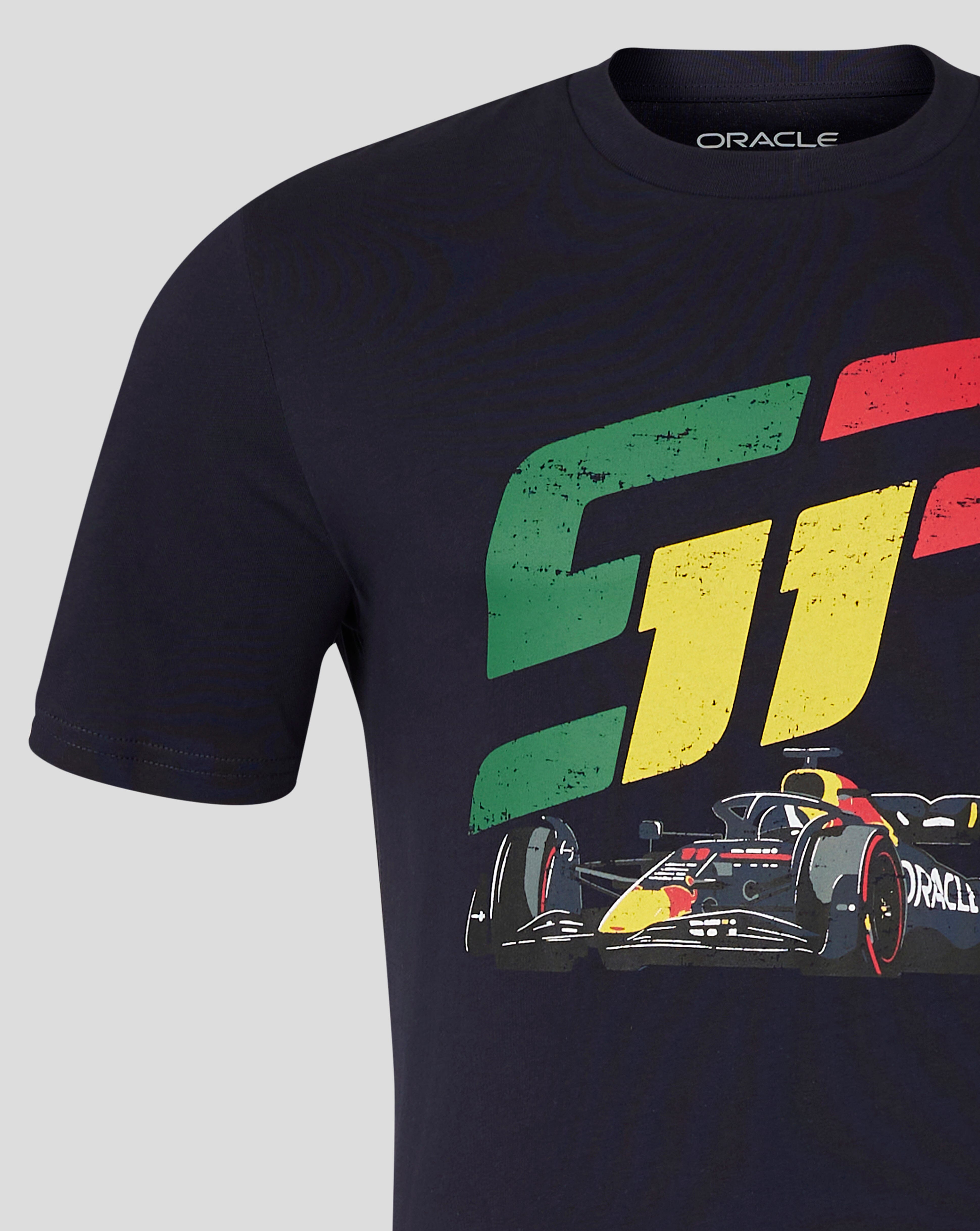 Red Bull Racing F1 Sergio "Checo" Perez Race Car T-Shirt - White/Navy T-shirts Red Bull Racing 