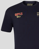 Red Bull Racing F1 Sergio "Checo" Perez Vintage Oversized T-Shirt - Off White/Navy T-shirts Red Bull Racing 