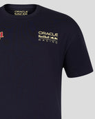 Red Bull Racing F1 Sergio "Checo" Perez Vintage Oversized T-Shirt - Off White/Navy T-shirts Red Bull Racing 