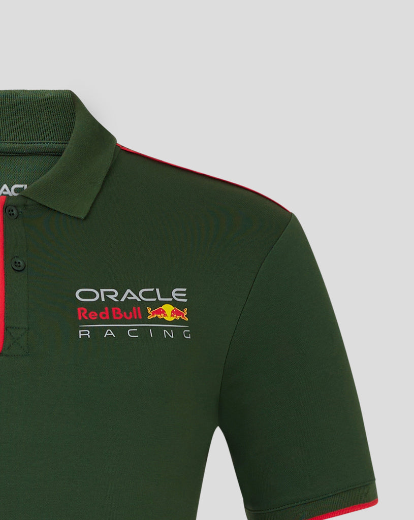 Red Bull Racing F1 Men's Sergio "Checo" Perez SP11 Polo - Green Polos Red Bull Racing 