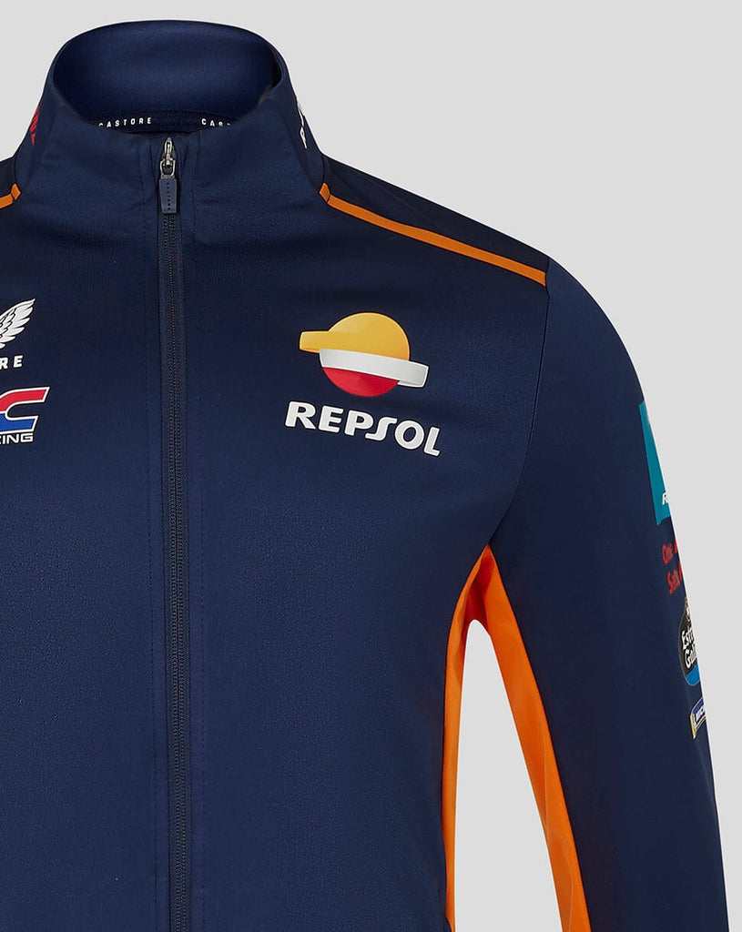 Honda Racing Repsol Team Softshell Jacket - Navy Jackets Honda Racing 