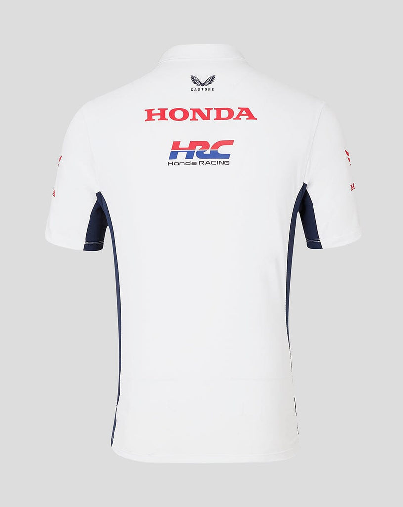 Honda Racing Repsol Team Polo Shirt- White Polos Honda Racing 