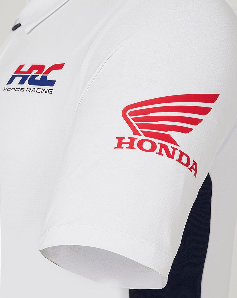 Honda Racing Repsol Team Polo Shirt- White Polos Honda Racing 