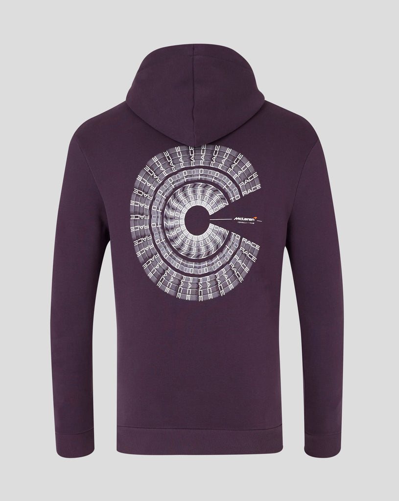 McLaren F1 Born to Race Hoodie - Plum Hoodies McLaren-Castore 