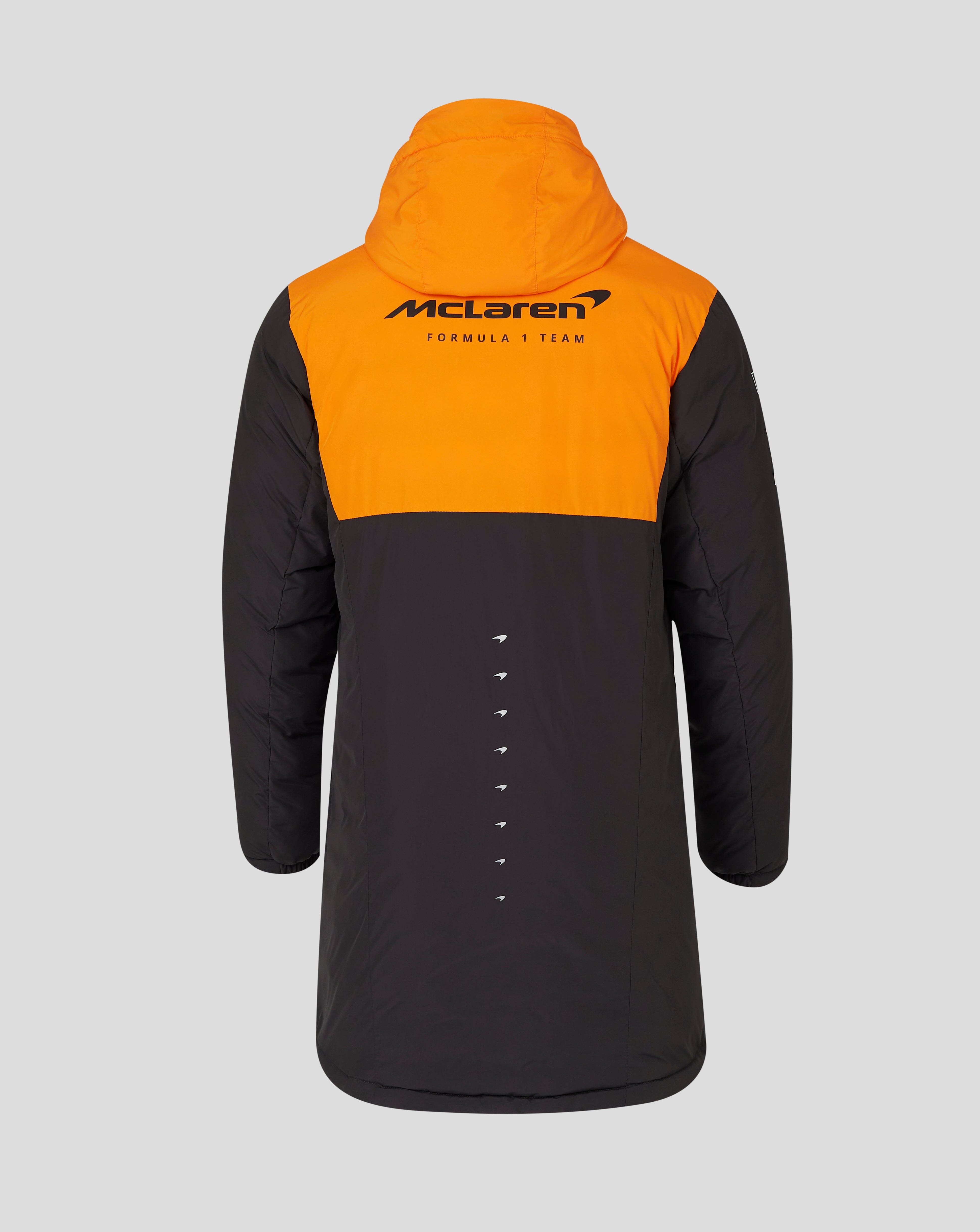 McLaren F1 2024 Team Longline Padded Jacket Phantom – CMC