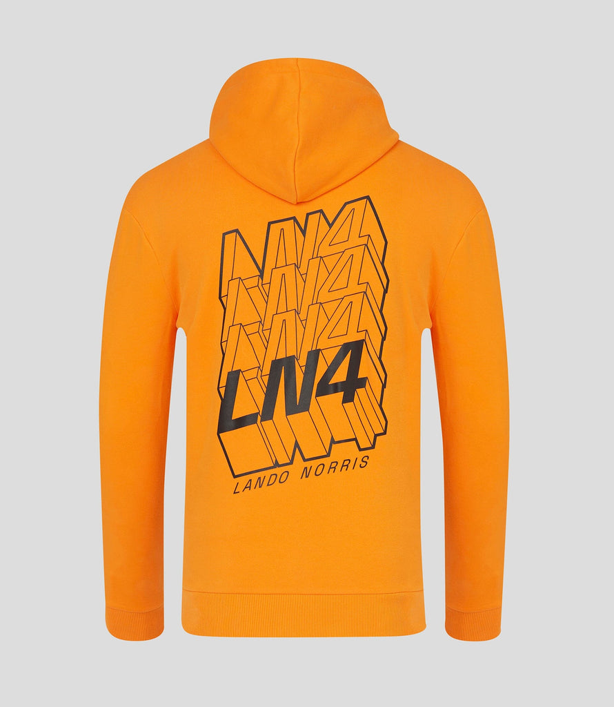 McLaren F1 Lando Norris Core Driver Hoodie - Papaya/Anthracite Hoodies McLaren-Castore 