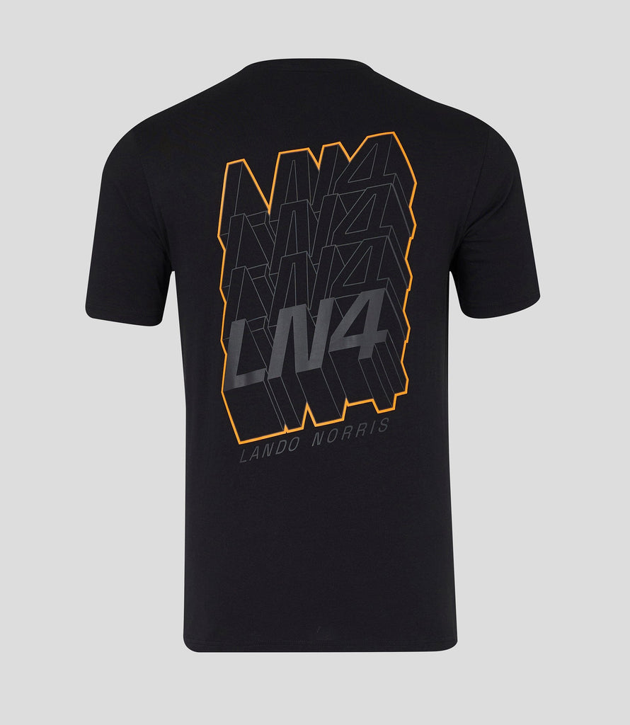 McLaren F1 Lando Norris Core Driver T-Shirt - Anthracite/White T-shirts McLaren-Castore 