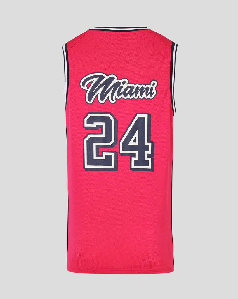 Red Bull Racing F1 Special Edition Miami GP Basketball Jersey - Beetroot Purple Jersey Red Bull Racing 