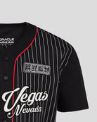 Red Bull Racing F1 Special Edition Las Vegas GP Baseball Jersey - Black Jersey Red Bull Racing 
