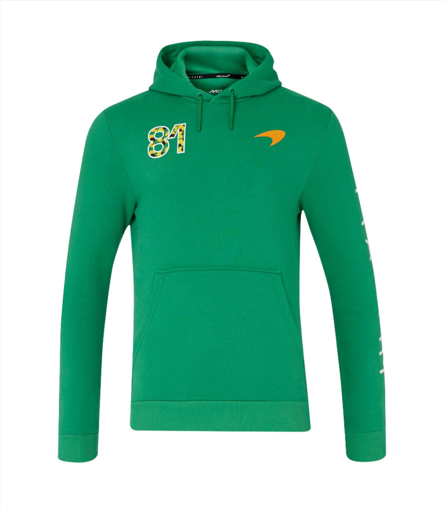 McLaren F1 Oscar Piastri Special Edition Australia Hoodie - Green Hoodies McLaren-Castore 