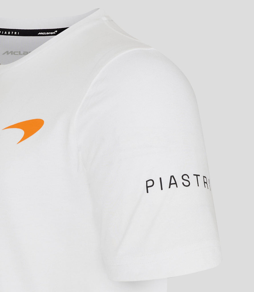 McLaren F1 Oscar Piastri Special Edition Australia T-Shirt- White T-shirts McLaren-Castore 