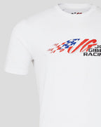 Joe Gibbs Racing Lifestyle USA T-Shirt - White T-shirts Joe Gibbs Racing 