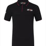 Joe Gibbs Racing Lifestyle Polo Shirt - Black/Burgundy Polos Joe Gibbs Racing S Black 