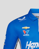 Hendrick Motorsport Kyle Larson Team Polo Shirt - Blue Polos Hendrick Motorsport 
