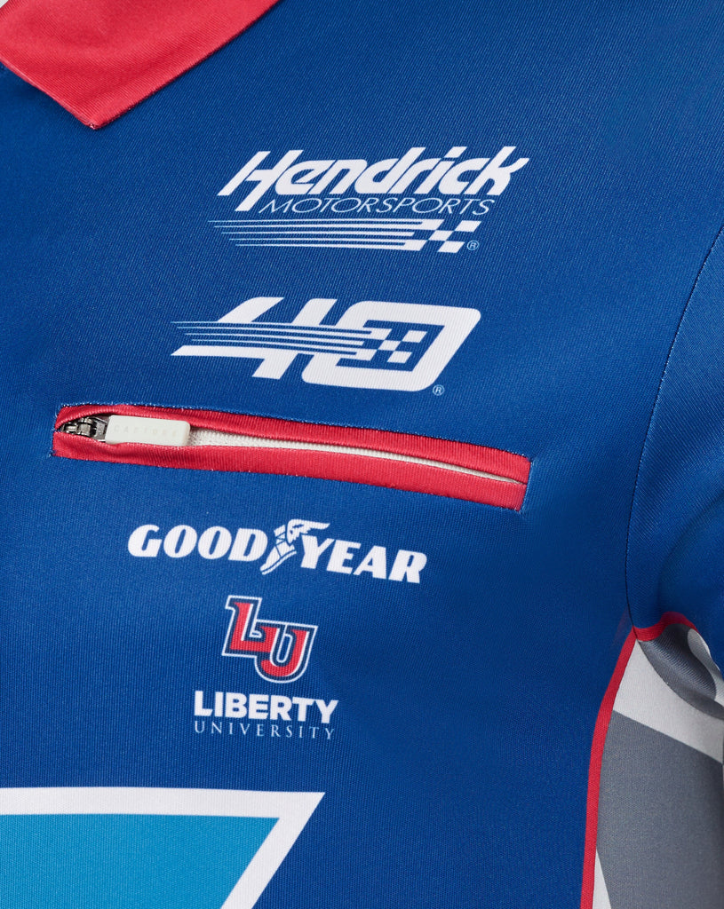 Hendrick Motorsport Valvoline Polo Shirt - Red/Blue Polos Hendrick Motorsport 