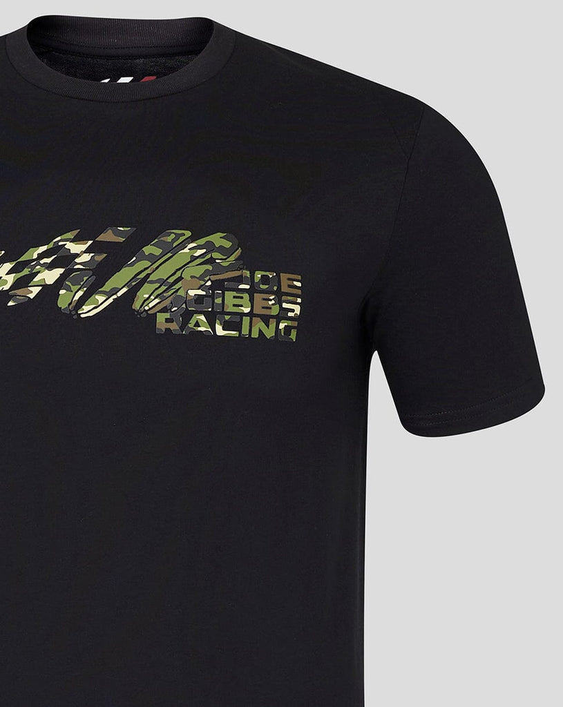 Joe Gibbs Racing Lifestyle Camo T-Shirt - Black T-shirts Joe Gibbs Racing 