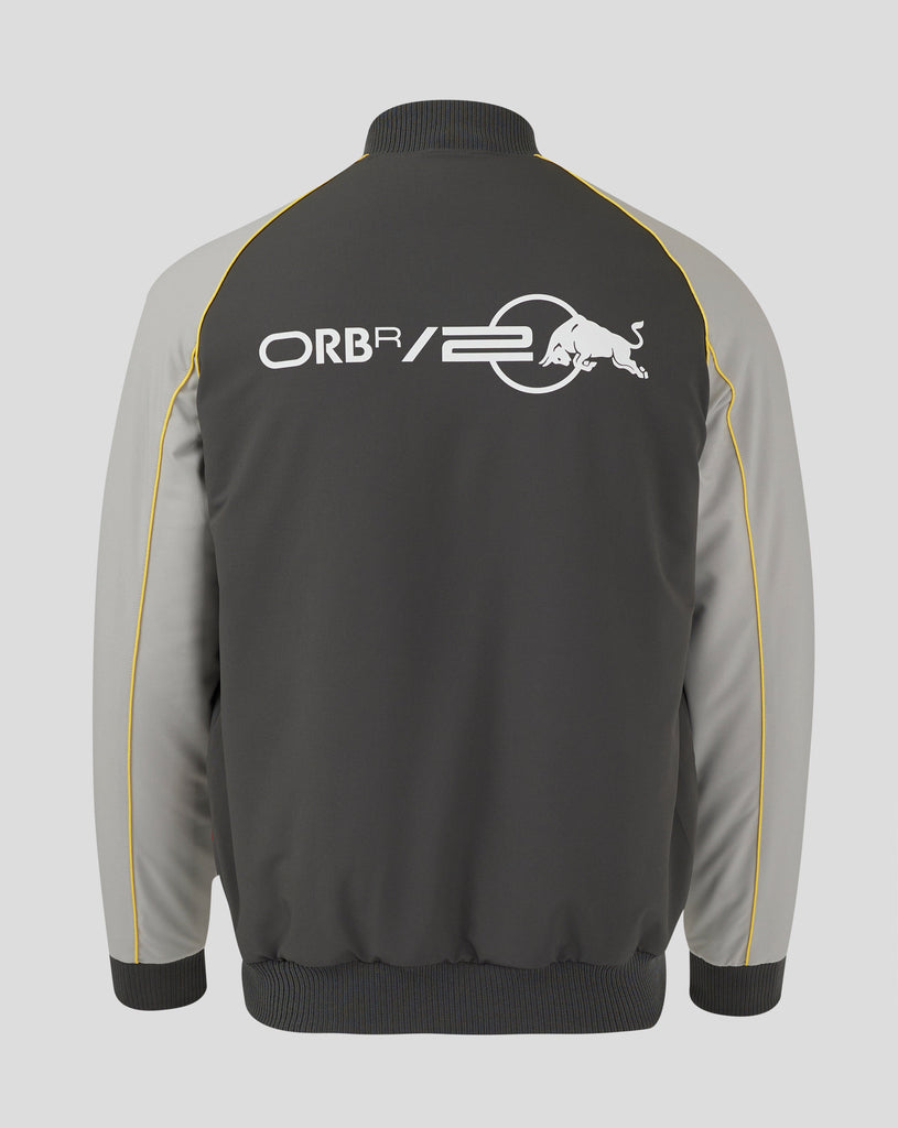 Red Bull Racing F1 20th Anniversary Bomber Jacket - Gray Jackets Red Bull Racing 