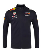Red Bull Racing F1 2025 Team Softshell Jacket- Navy Jackets Red Bull Racing 