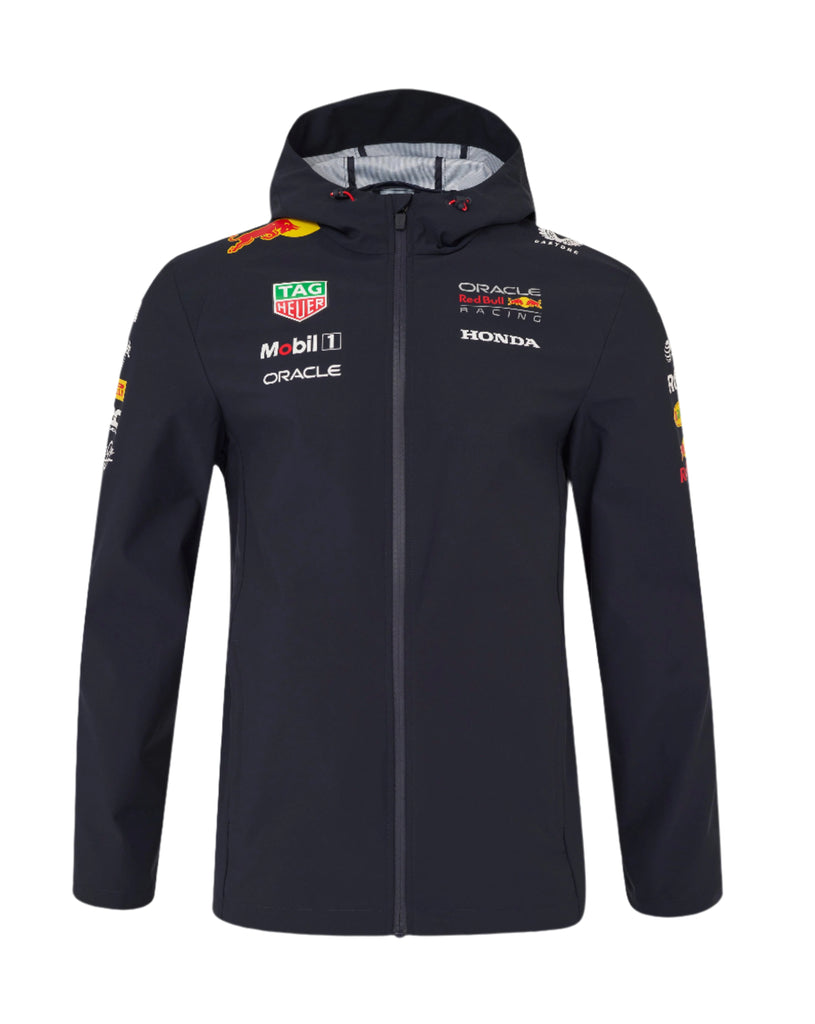 Red Bull Racing F1 2025 Team Rain Jacket- Navy Jackets Red Bull Racing 