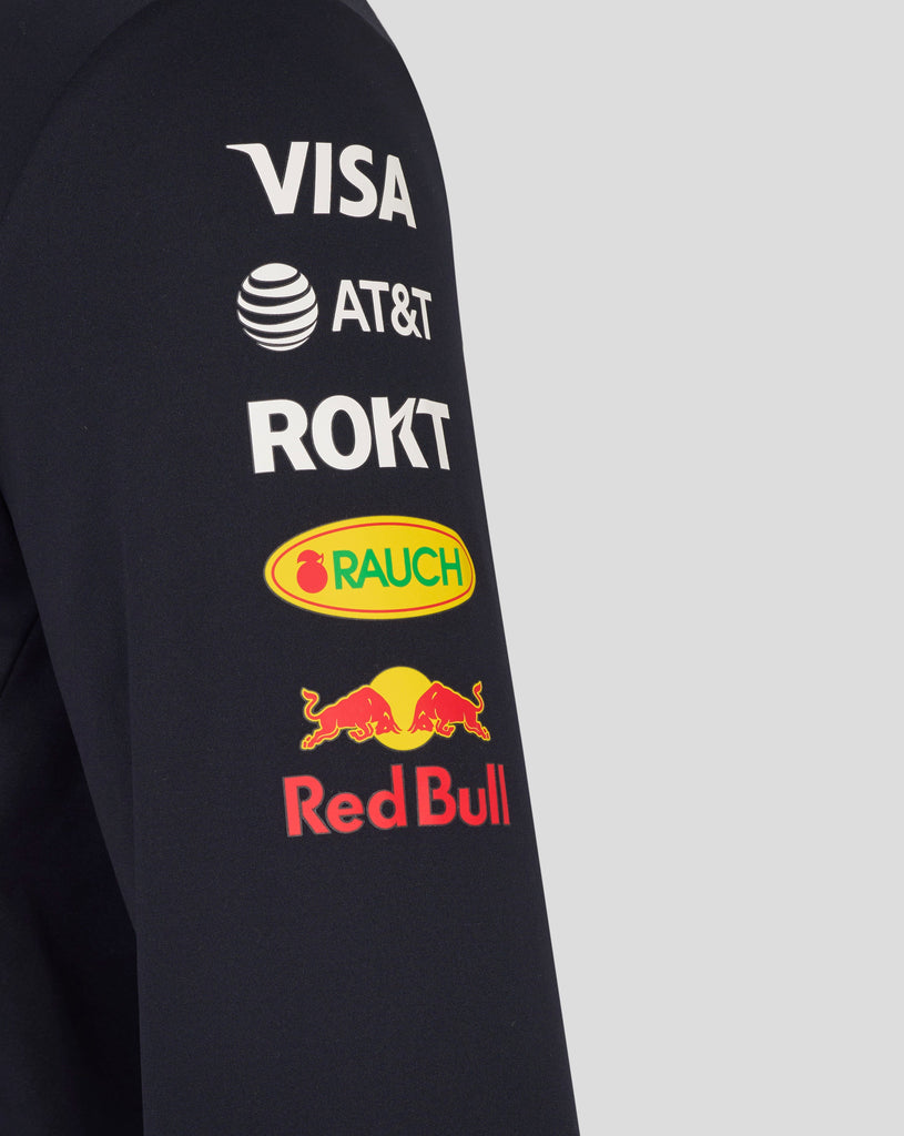 Red Bull Racing F1 2025 Team Rain Jacket- Navy Jackets Red Bull Racing 