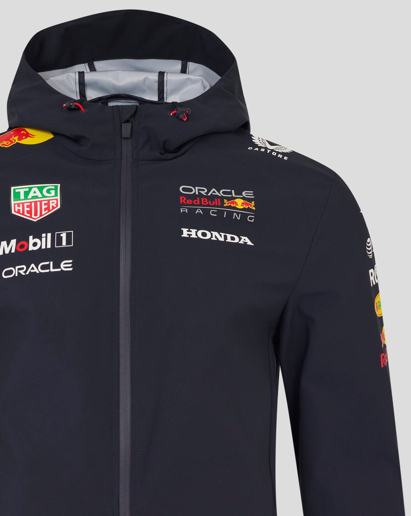 Red Bull Racing F1 2025 Team Rain Jacket- Navy Jackets Red Bull Racing 