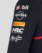 Red Bull Racing F1 2025 Team 1/4 Zip Mid Layer - Navy Jackets Red Bull Racing 