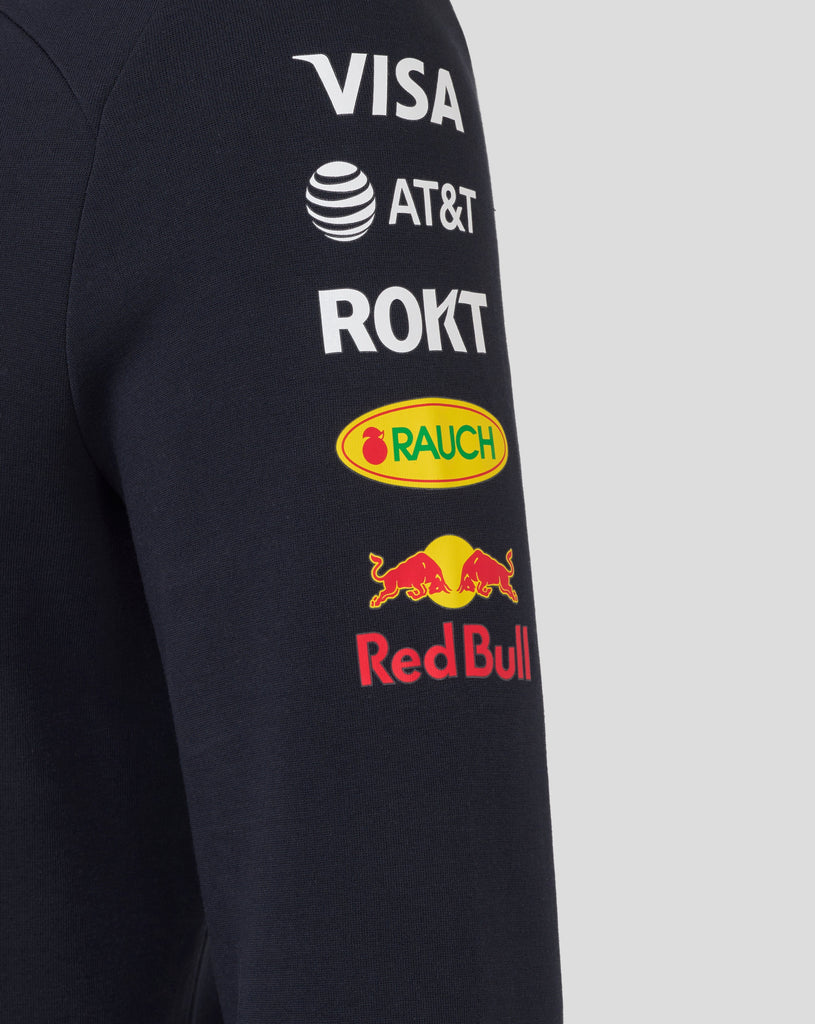 Red Bull Racing F1 2025 Team Pullover Hoodie- Navy Hoodies Red Bull Racing 