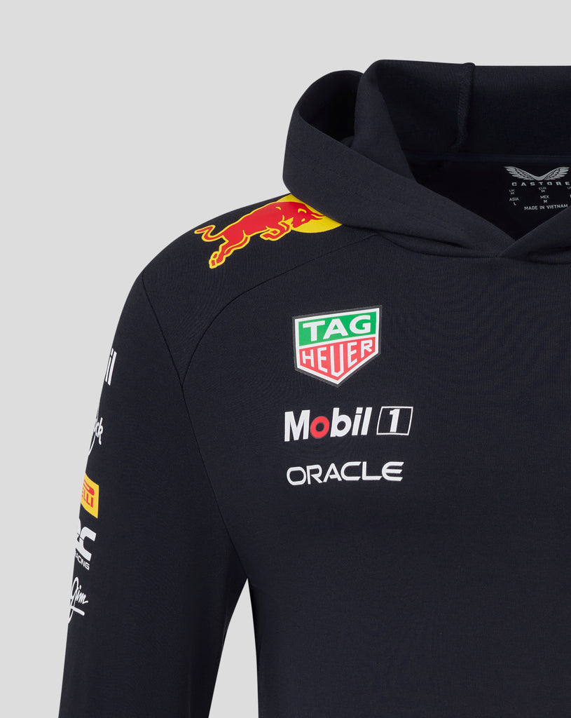 Red Bull Racing F1 2025 Team Pullover Hoodie- Navy Hoodies Red Bull Racing 