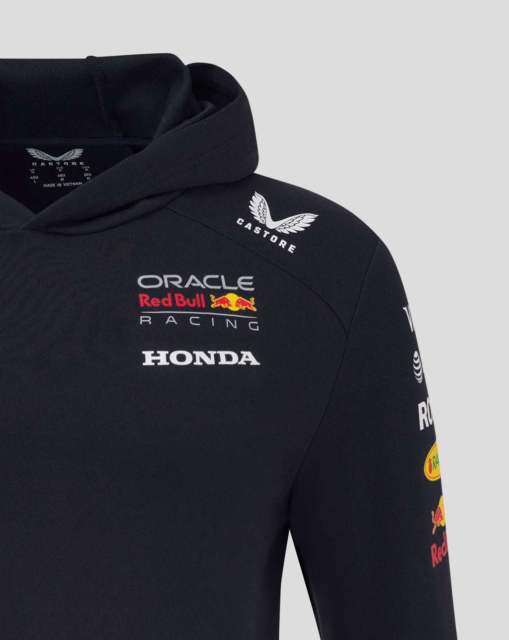 Red Bull Racing F1 2025 Team Pullover Hoodie- Navy Hoodies Red Bull Racing 